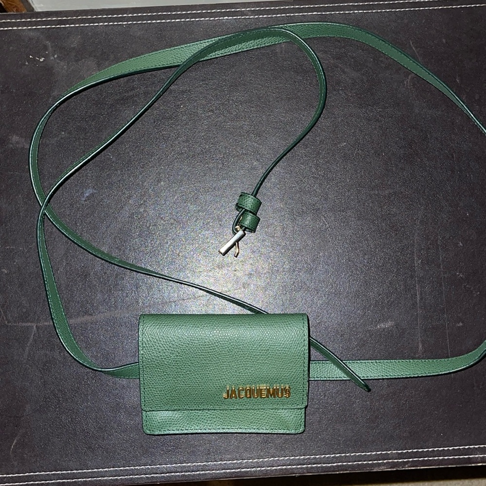 Jacquemus La Ceinture Bello Green Belt Bag